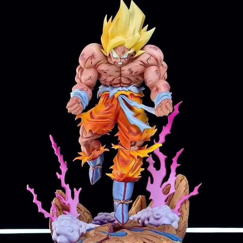 28cm Anime Dragon Ball Figur Goku Figuren Son Goku Actionfigur PVC-Statue Modell Puppe Sammlerstück Dekoration Spielzeug Geschenke