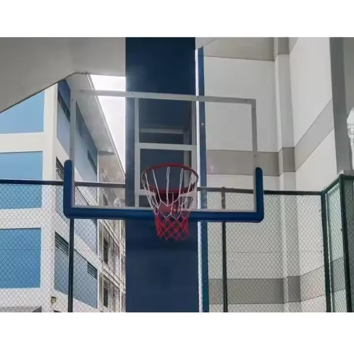 72 Inch Tempered Glass Basketball Board Basketball Board With Ring Aluminium Structure Basketball Board for Sale 2025