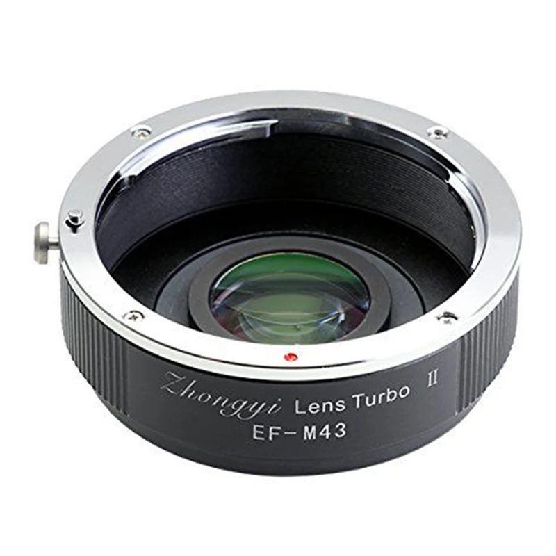 Zhongyi Mitakon EF-M43 Adapter Focus Reduction Light Increase Adapter Ring for Canon EF Lens to Panasonic Olympus M43 Camera