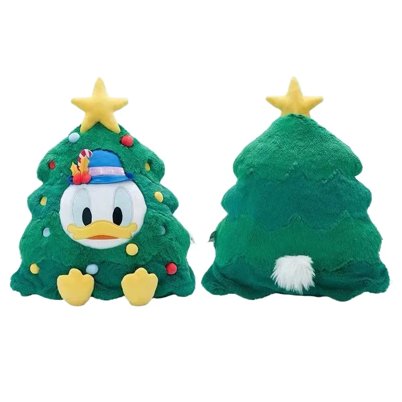 Disney-Pato Donald Árvore De Natal Brinquedo De Pelúcia, Sofá Travesseiro, Almofada, Pp Algodão Recheado Boneca, Desktop Ornamentos, Presentes