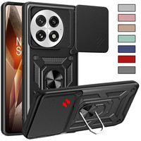 Kickstand Armor Case For OnePlus 13 5G One Plus Cover With Lens Protection Ring Magnetic Holder Coque Fundas