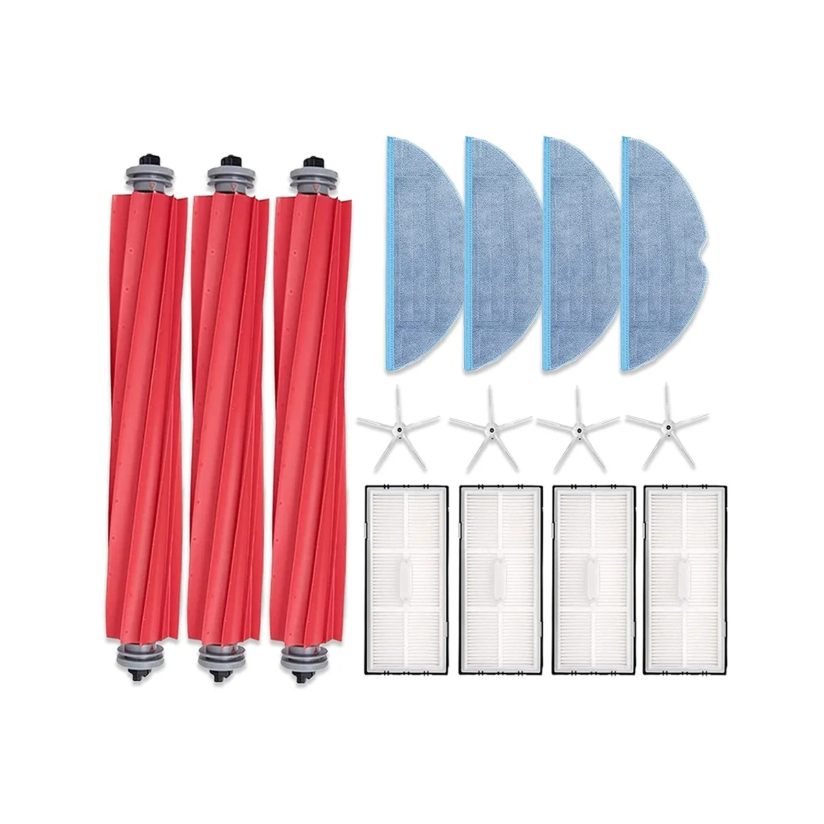 

Сменная основная щетка, боковая щетка, HEPA-фильтр, совместимый для S7 S7 Plus T7S G10, аксессуары для пылесоса-A63M