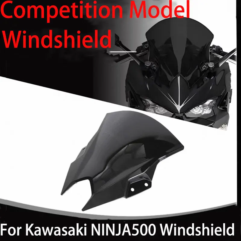 

Для Kawasaki NINJA500 модель конкурса модификация лобового стекла лобовое стекло обтекатель экрана ветровой дефлектор аксессуары