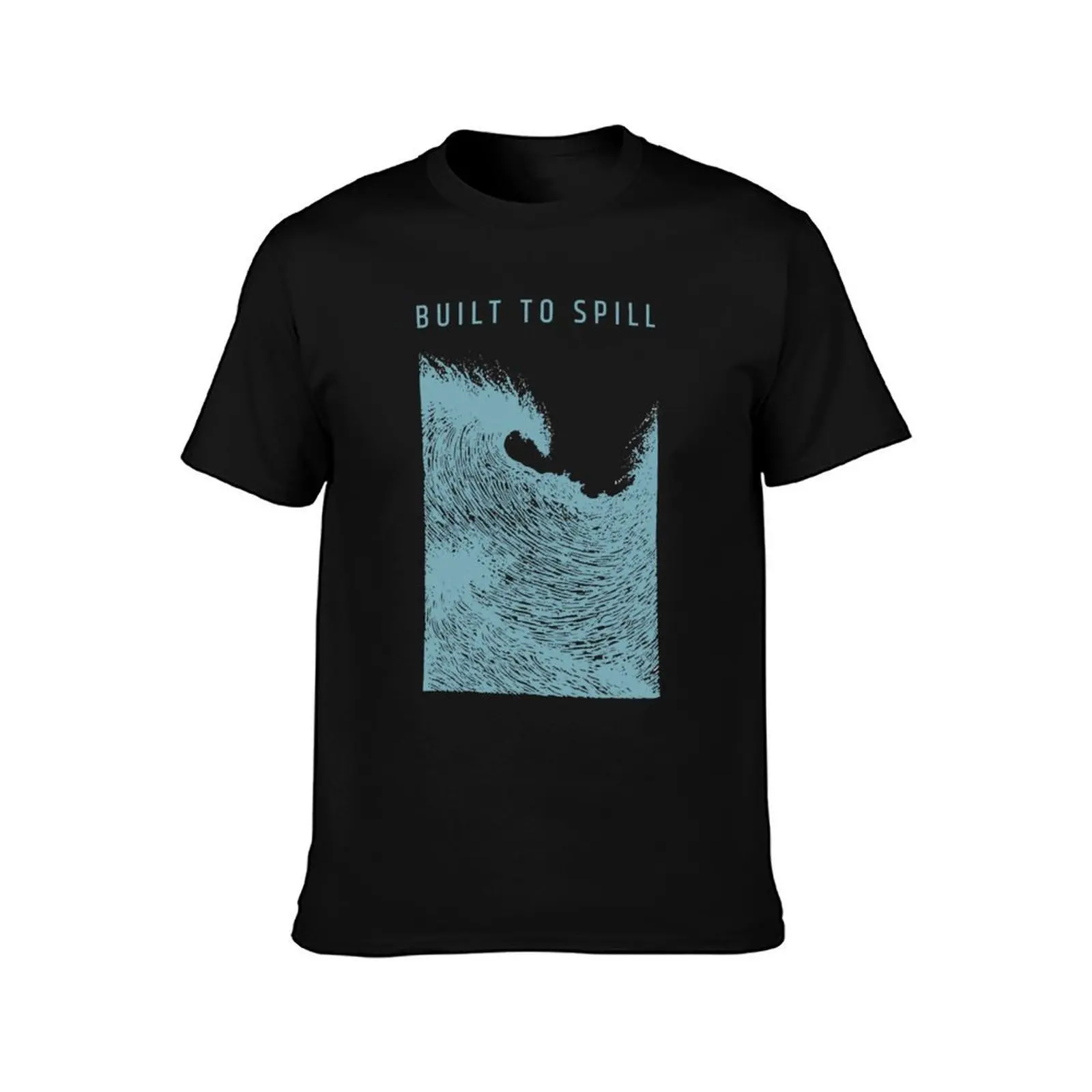 Built to Spill - Tidal Wave graphic for the iconic grunge era, alternative rock band. sound T-Shirt, Summer Casual Cotton Tee