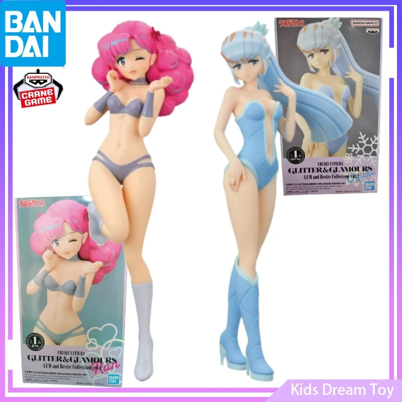 Bandai in Stock Original SHF Urusei Yatsura GLITTER&GLAMOURS LUM and Bestie Collection -Ran&Oyuki- Anime Action Figures Toys Kid