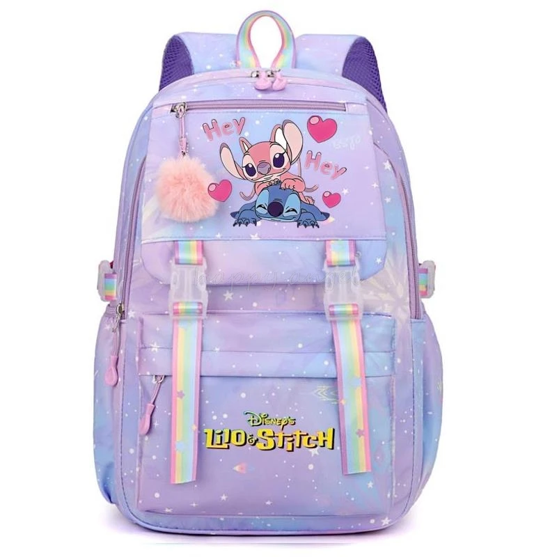 Hot Lilo And Stitch Backpacks Women Backpack Female Travel Bag Backpacks Schoolbag for Teenage Girls Bookbag Mochila Best Gift