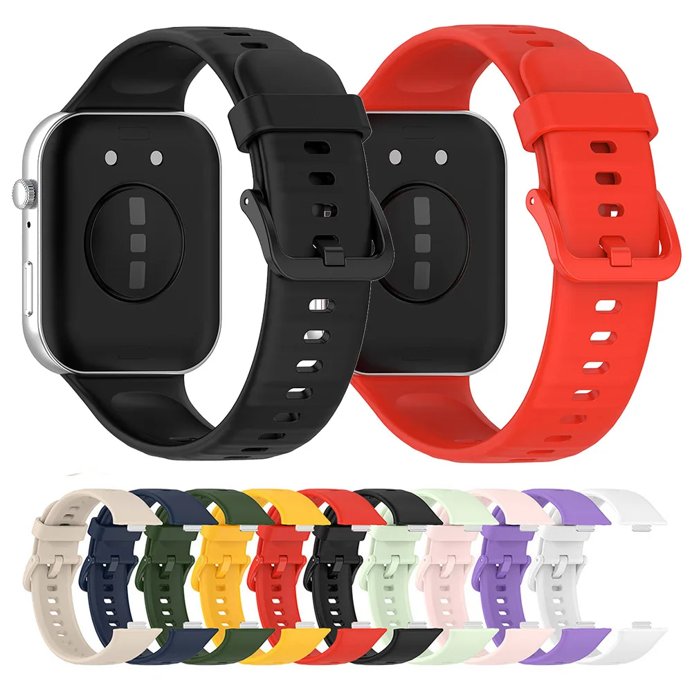 Silicone Strap For Huawei Watch Fit 3/Fit 4/Fit4 Pro Smart Watch Band