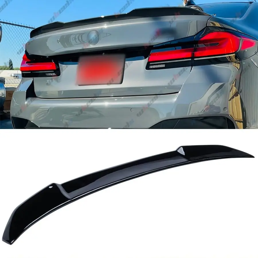

Спойлер, совместимый с BMW G30 5 серии 2017-2023 F90 M5, CS Style Duckbill Багажник Внешняя часть с высоким ударом Хвостовая крышка Крышка Крыло Губа Подходит