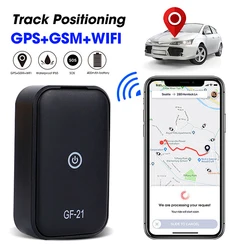 GF 07 09 21 Car Tracker Vehicle Truck GPS Locator Anti-Lost Recording Tracking Device Can Voice Control Phone Wifi Auto Parts