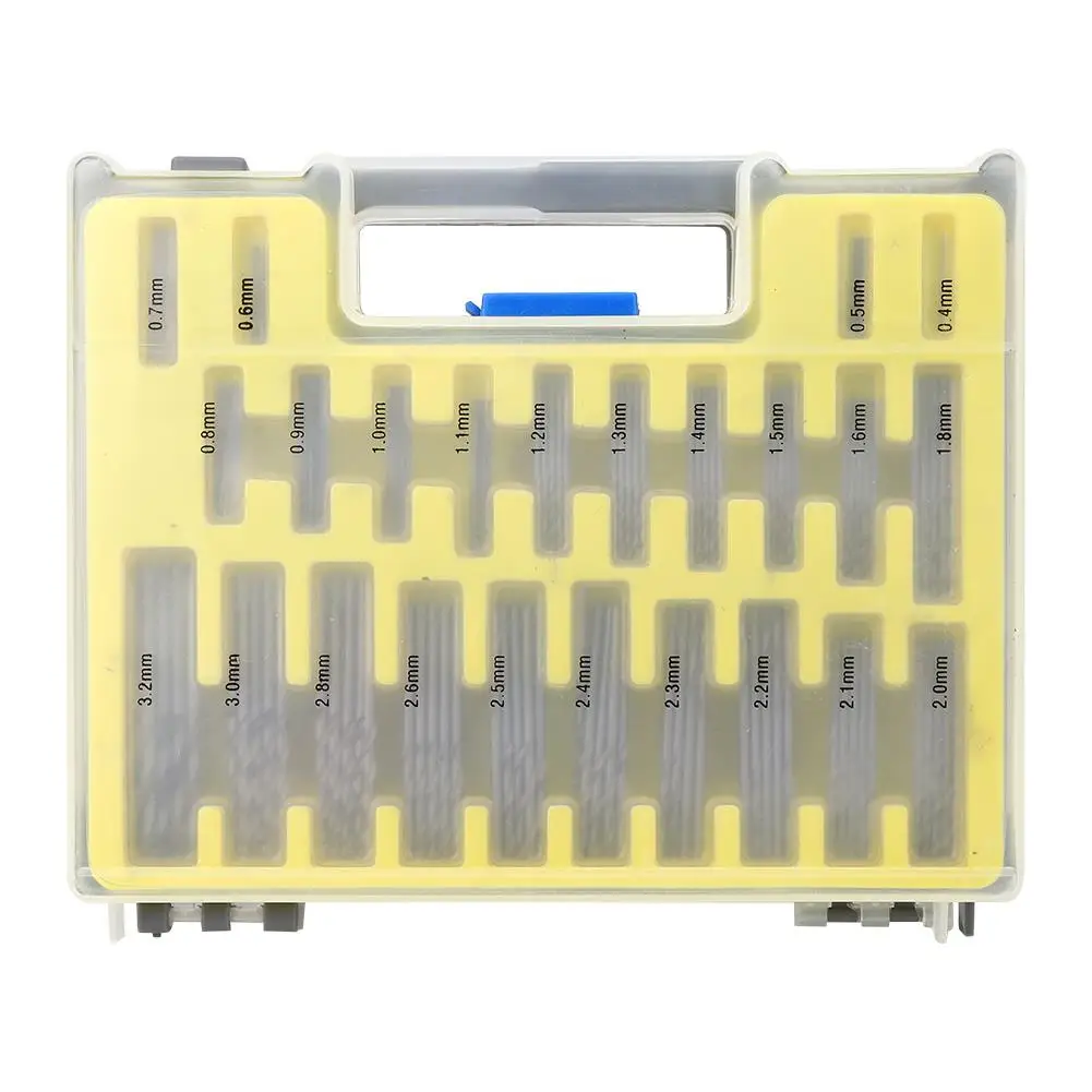 

150Pcs Mini Spiral Drill Bit Set High Speed Steel Twisted Drill Bits for Woodworking 0.4-3.2mm Precision Hole Opener