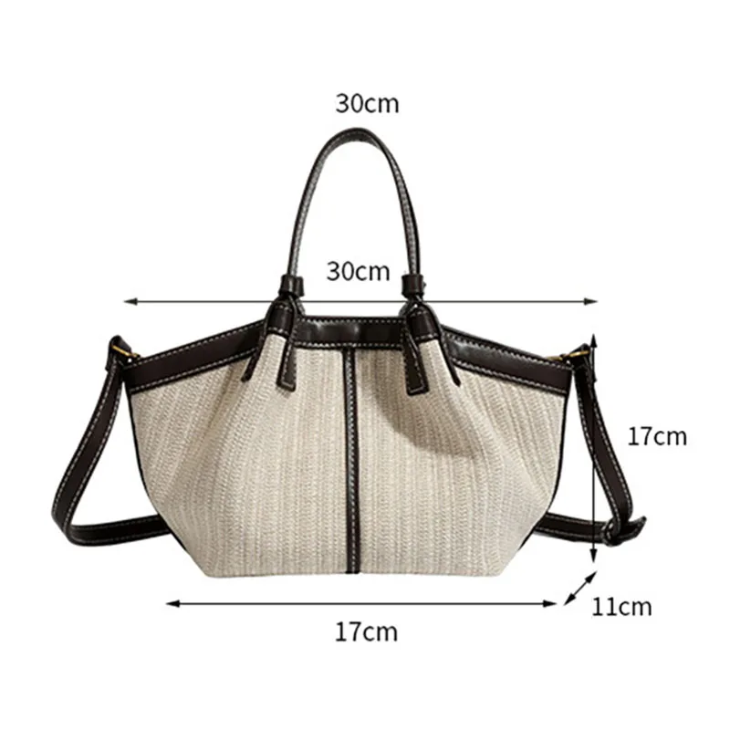 New Trendy Large Capacity Tote Bag for Women,2027 Fashion Luxury Autumn Winter Commuter Bag Ladies Shoulder Crossbody Handbag