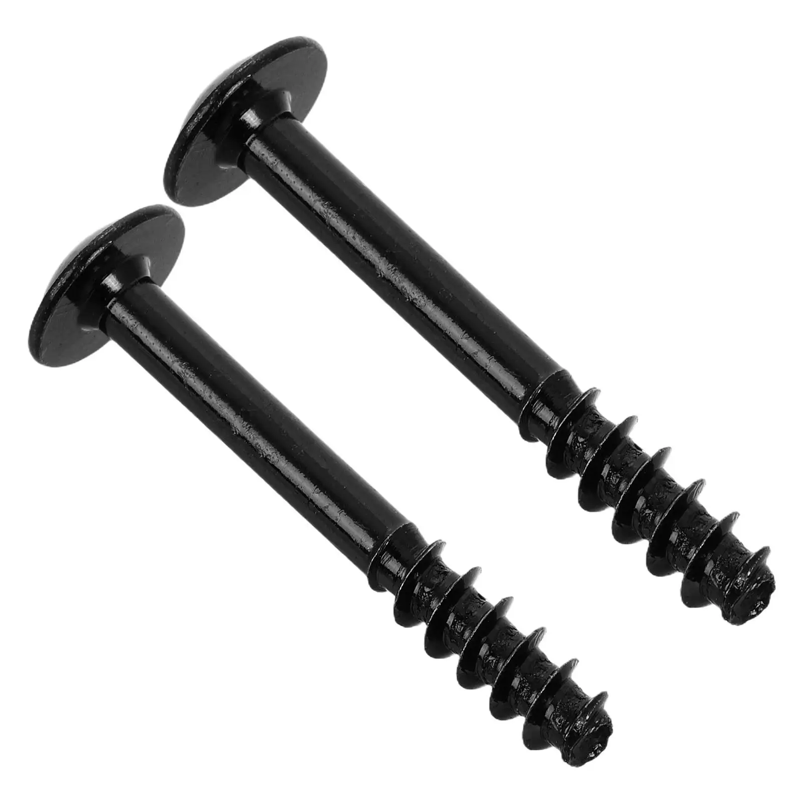 

2 Pcs Bolt Air Filter Bolts for Engine Screw Bleeder with Cap Black Cleaner Intake Baffle