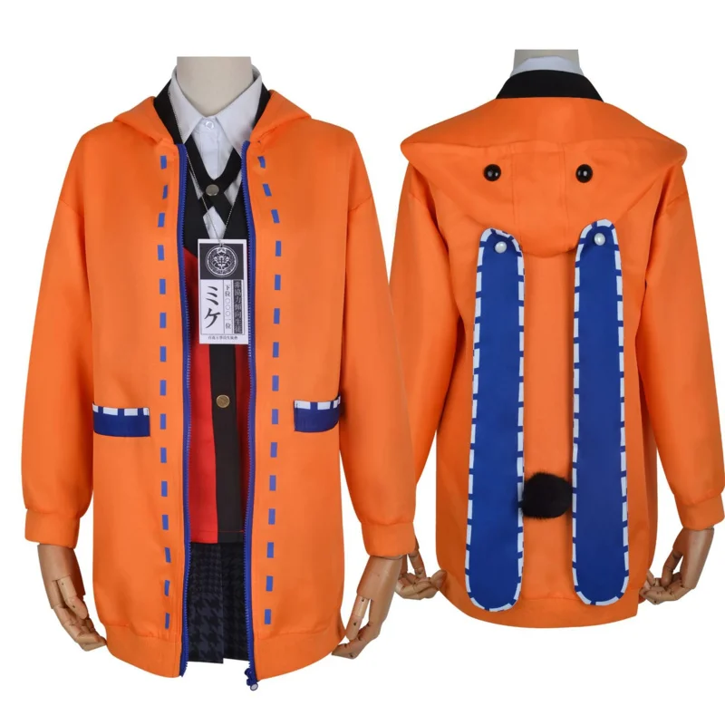 أنيمي Kakegurui تأثيري جابامي يوميكو زي موموبامي كيراري Jk زي مدرسي ريوتا سوزوي يومودوكي رونا مجموعة كاملة هوديي