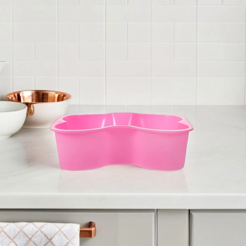 

2Pcs Bone Shaped Silicone Cake Molds Reusable Easy Demold Baking Tool DIY Projects High Temp Safe for Home Parties Birthdays