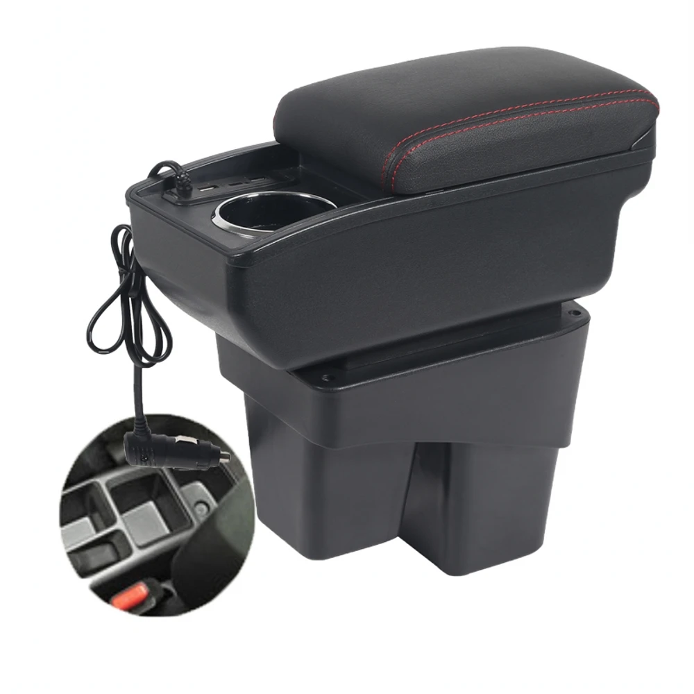 

Honda Fit Jazz gk5 Ящик подлокотника ﻿ Поддержка локтя, центральное содержание, чехол для хранения консоли