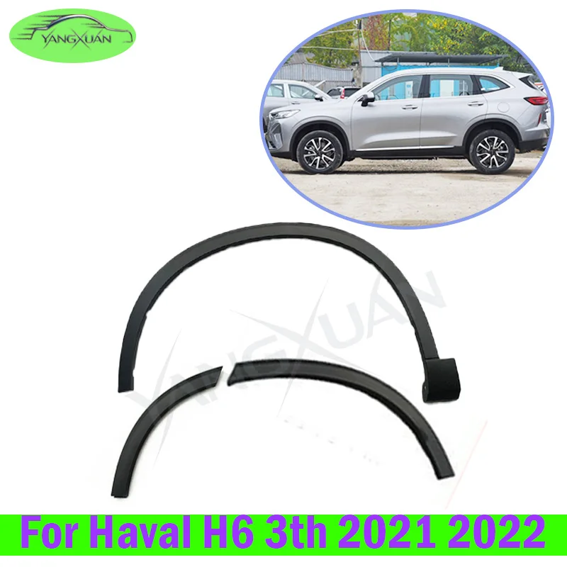 Car Wheel Arches Trim Wheel Eyebrow Fender Pad Extension Car Accessories For Haval H6 3th 2021 2022