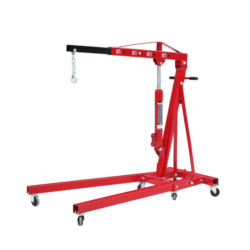 Picture 7: Folding Crane Hydraulic Car Engine Crane Engine Lifting Crane 2 Ton Lifting 25-2240MM Lifting range