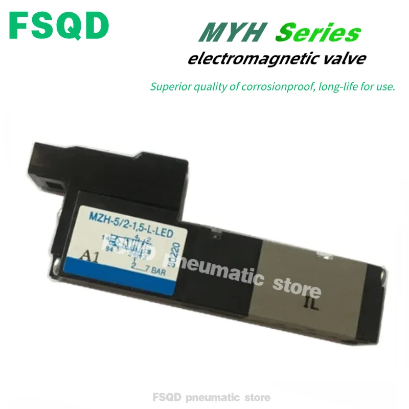

MYH-5/3,3,5/3G,5/3E-M5,2,3-L-LED-LED,SA,FSQD,Pneumatic component,electromagnetic valve，MYH Series