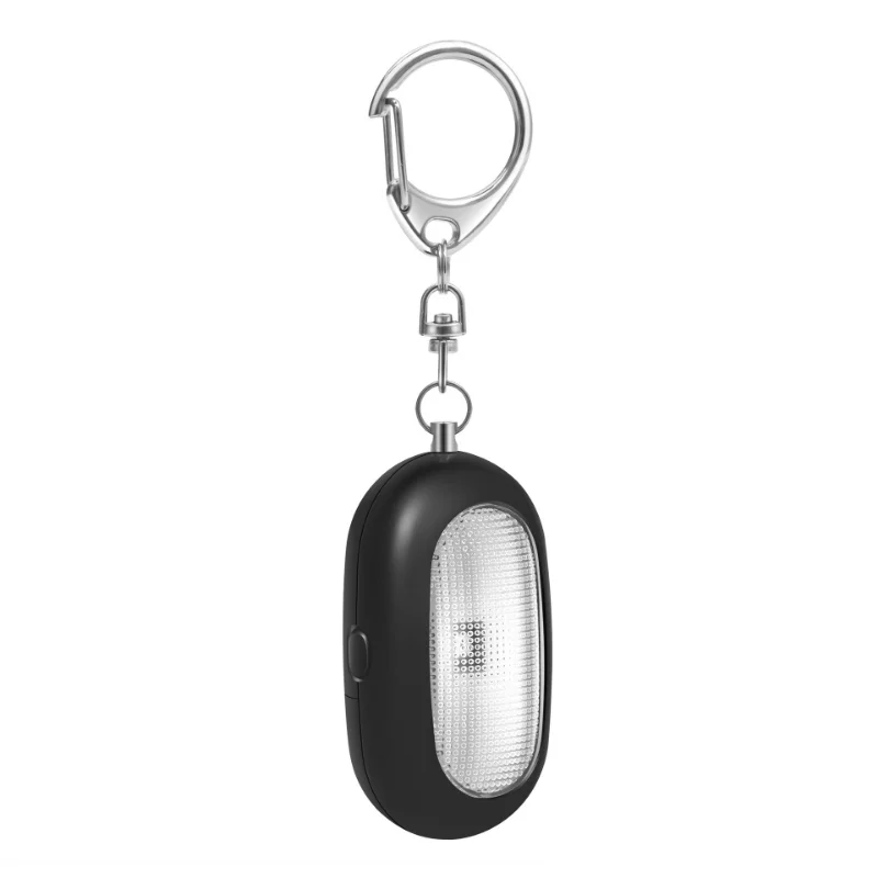 Nieuwe Vrouwelijke Zelfverdediging Alarm 130 Decibel Night Running Emergency Alarm Outdoor Waarschuwingslampje Alarm Defense Alarm Sleutelhanger