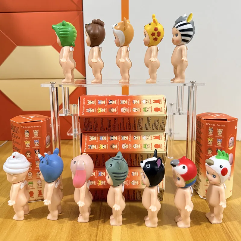 Niedliche Engel-Blindbox-Tierfiguren – Anime-Figuren – Stehende Puppen für Zimmer- oder Bürodekoration – Geburtstags- und Weihnachtsgeschenke – Detail 3