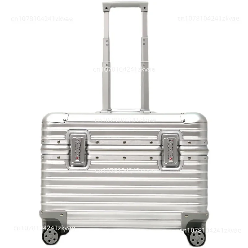 Travel Bags Business Carry On Aluminium Pilot Case Luggage Suitcases Trolley Pilot Case