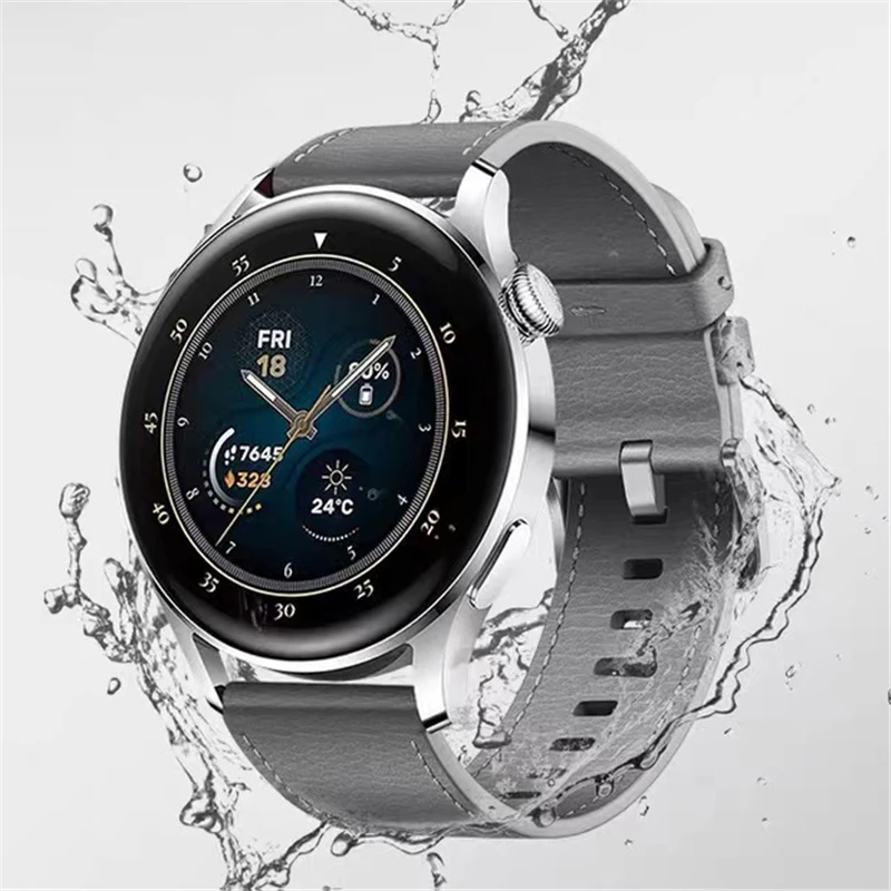 22 مللي متر 20 مللي متر الفرقة لسامسونج غالاكسي ساعة 4 3 الكلاسيكية 5 برو نشط 2/Gear S3 الجلود حلقة Correa سوار هواوي ساعة GT2 3 حزام
