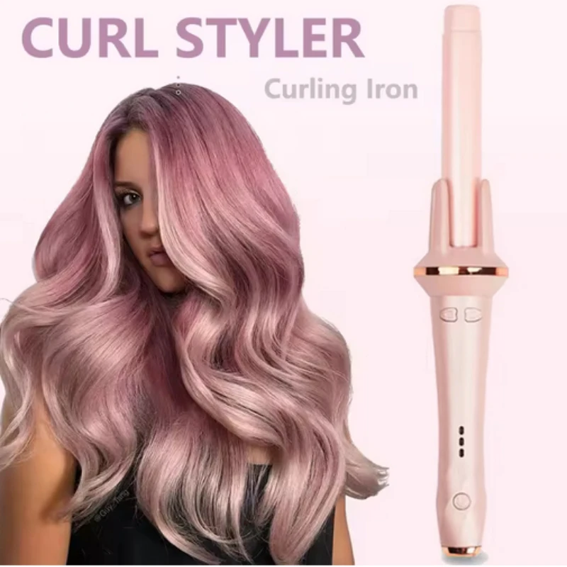 

New Fashion 28mm Auto Curling Wand Lazy Hair Styler Negative Ion Technology Big Curls No Hair Damage