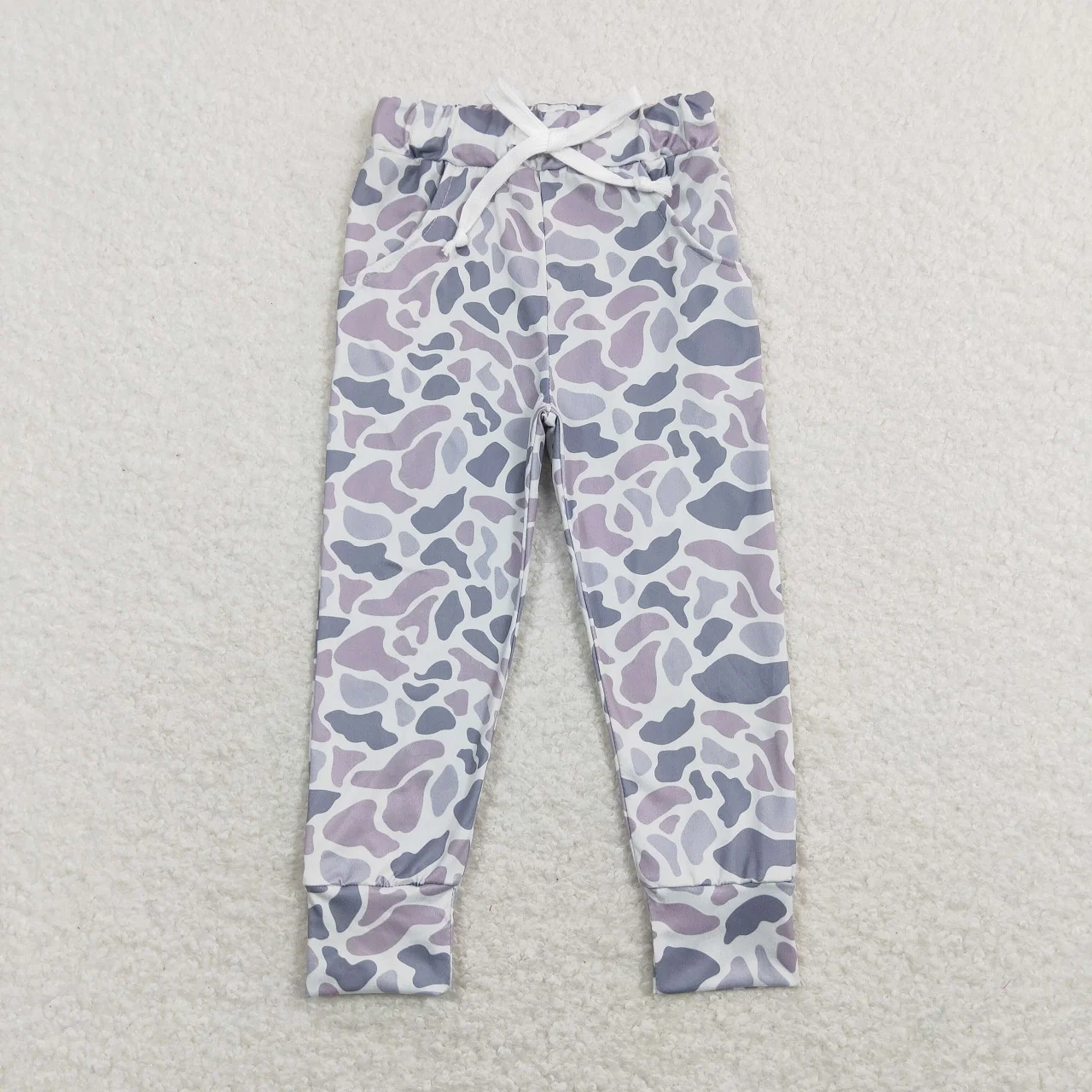 Wholesale Infant Baby Boy Camo Trousers Toddler Spring Fall Children Clothes Kids Pocket Pants Clothing