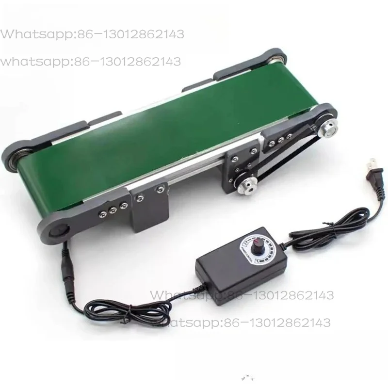 Mini Electric Desktop Conveyor Belt  Elevator Model Friction Experiment Equipment  Speed Adjustable