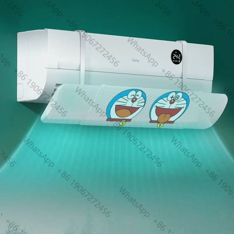 Retractable Air Conditioning Wind Deflector Anti-Direct Blowing Air Outlet Baffle Cold Wind Guide Air Conditioner Covers