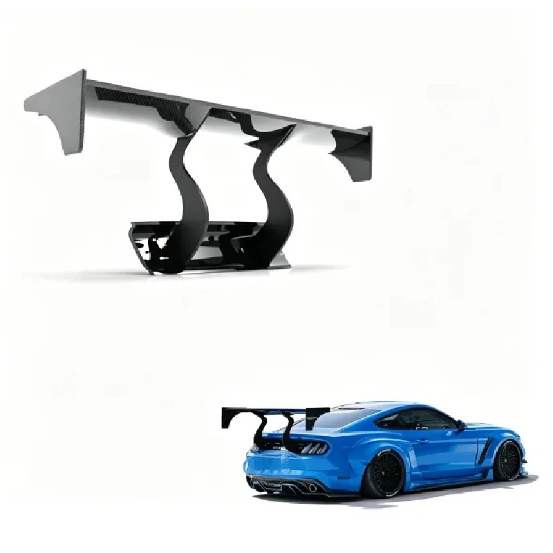 Hot Selling Robot GT Style Carbon Fiber Rear Wing For Vehicle Aerodynamic Modification Parts
