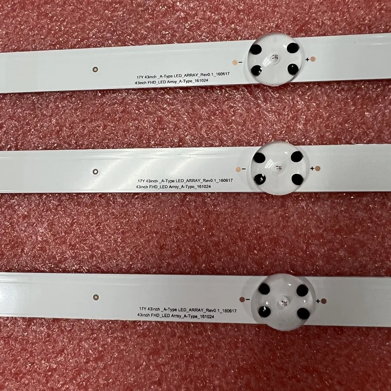 LED strip(3)For TV 43LK6000PLF 43UJ675V 43UK6300PLB 43LK5100 43UJ655V 43LJ510V 43LJ624V 43LJ634V 43UJ651V 43UJ701V 43UJ65_UHD_L