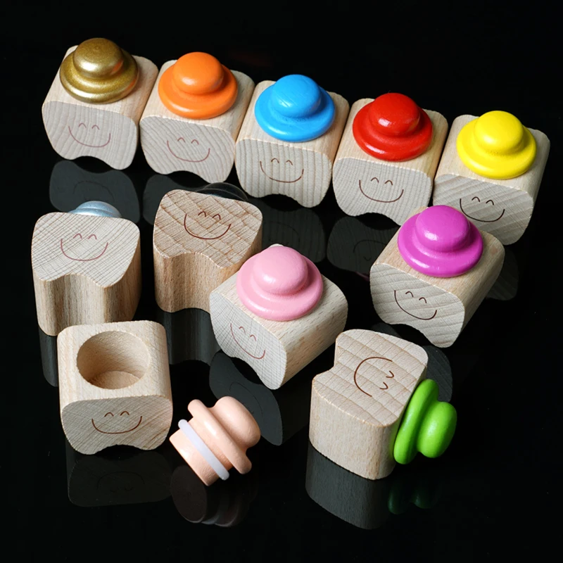 Baby Wood Tooth Box Organizer Milk Teeth Storage Collect Teeth Umbilica Save Gifts Baby Souvenir Gifts view 6