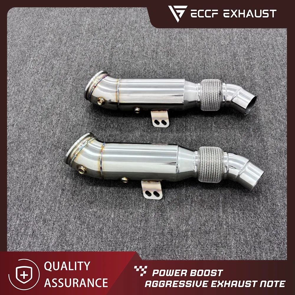

ECCF High-Flow Sport Downpipe for BMW M140i M340i M440i B58 Performance Upgrade Enhanced Exhaust Flow Easy Installation