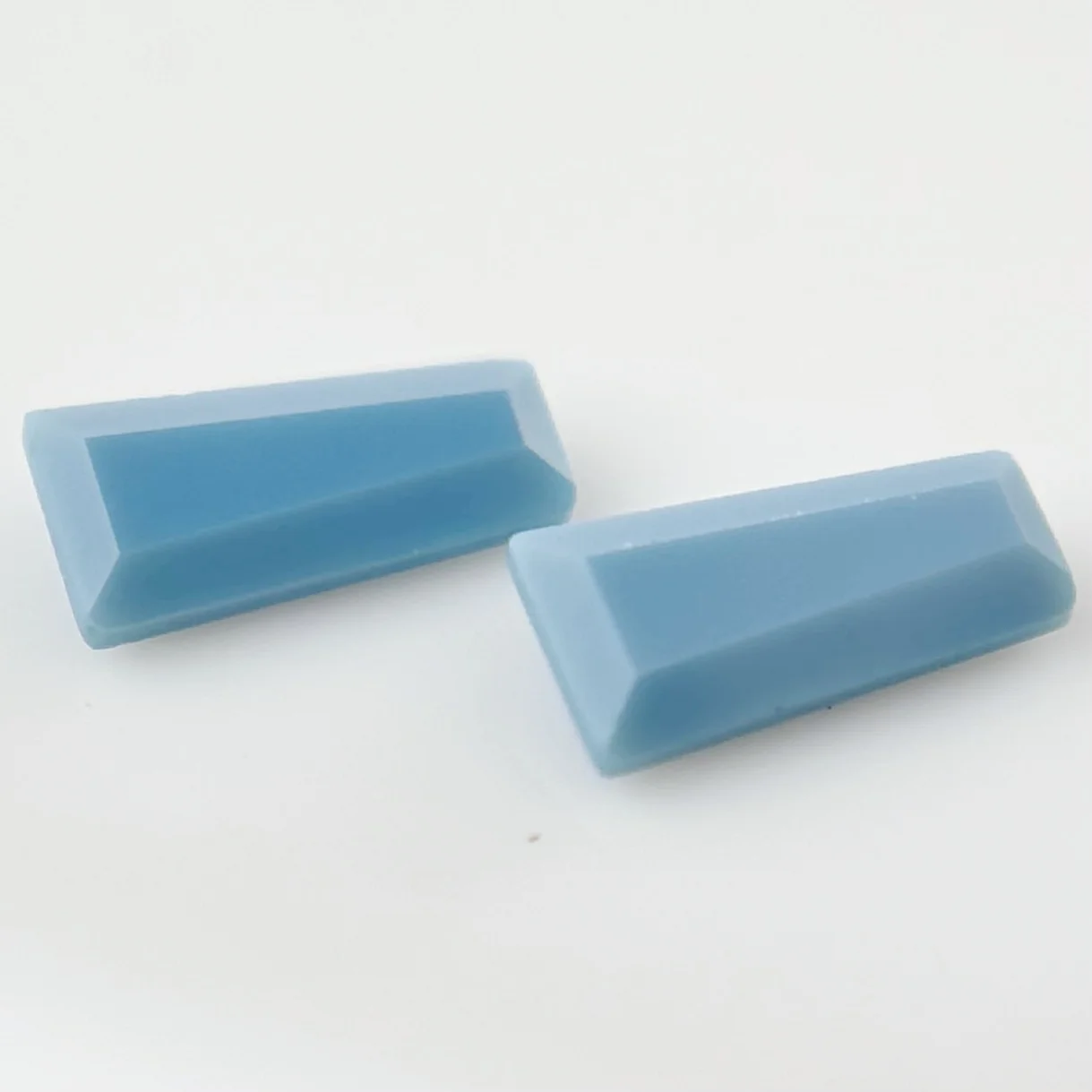 

Trapezoid shape Blue Nano Turquoise Gemstone Stone 2x1.5x1mm~4x3x2mm Loose Synthetic Nano Gems For Jewelry