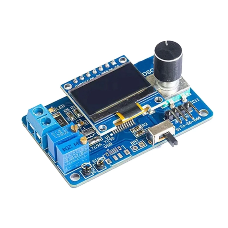 Miniature DOSs LCD Oscilloscope for DIY Computings Projects, Metal for All Genders