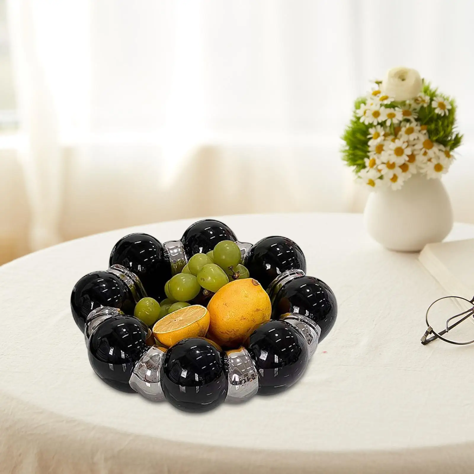 Fruit Bowl Home Decor Table Decor Serving Tray for Hotel Kitchen Dried Fruit