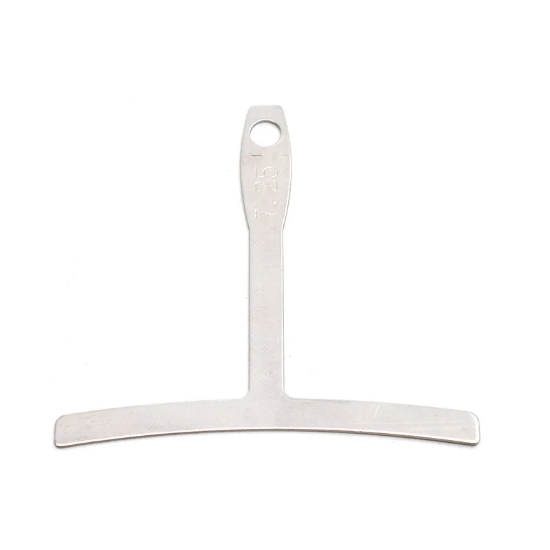 Stainless Steel Guitar Fretboard Radius Gauge Fingerboard Curvature Measuring Tool Precision Sanding Template Neck Setup  Repair