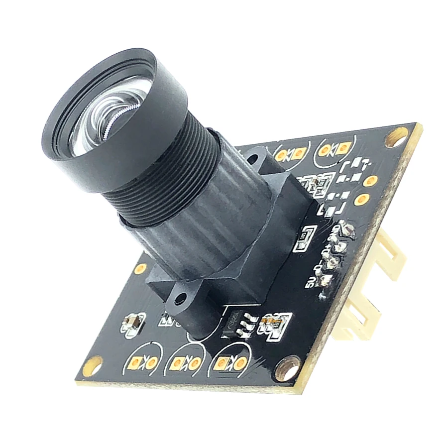 Câmera industrial de distorção zero HD 2MP 1920*1080P OTG UVC 60FPS 120FPS MJPEG Módulo de câmera USB para Android Linux Windows