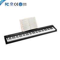 Professional Digital Piano Keyboard 61 Keys With Double Speaker Stereo For Adult Children Beginnings