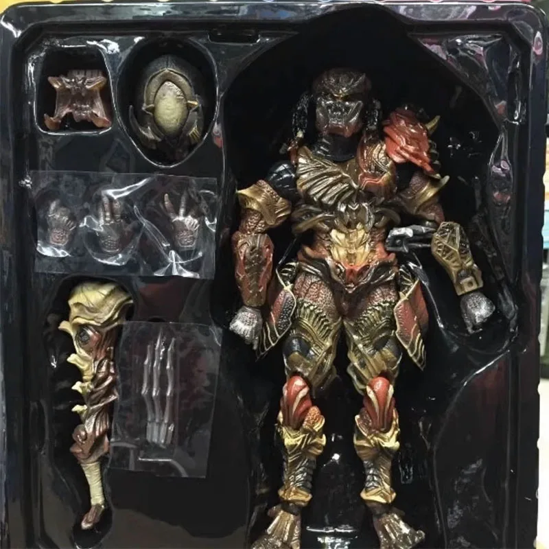 PA Predator รูปอะนิเมะ Alien vs Predator Action Figuras มังงะตุ๊กตาของเล่น 7 นิ้วเคลื่อนย้ายได้ตุ๊กตาเครื่องประดับของขวัญ