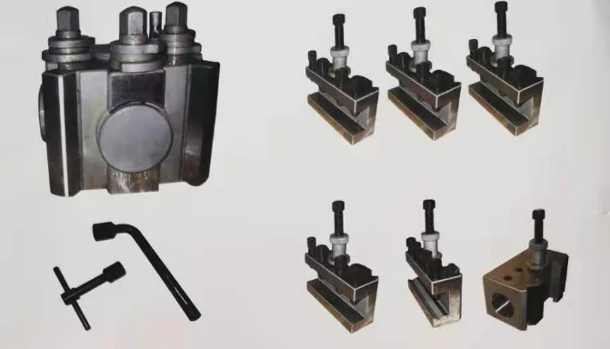 

British Type Quick Change Tool Post Body And Tool Holders For Lathe Machine