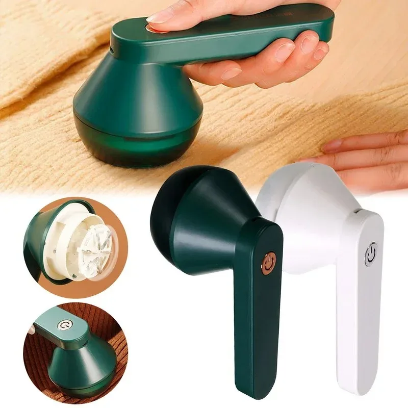 Electric Lint Remover for Clothes Fabric Shaver Rechargeable LED Display Large Capacity Fuzz Remover