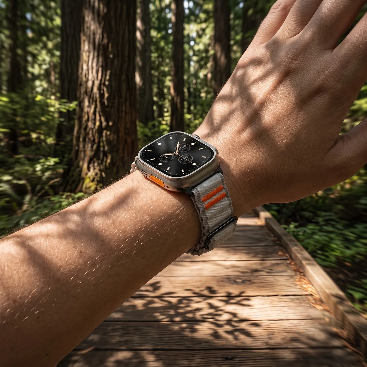 Alpine Loop Armband für Apple Watch Ultra 4/3 S12 11 10 9 8 Atmungsaktives Sportarmband für Iwatch 49 46 44 42 40 38mm Ersatzarmband – Detail 3