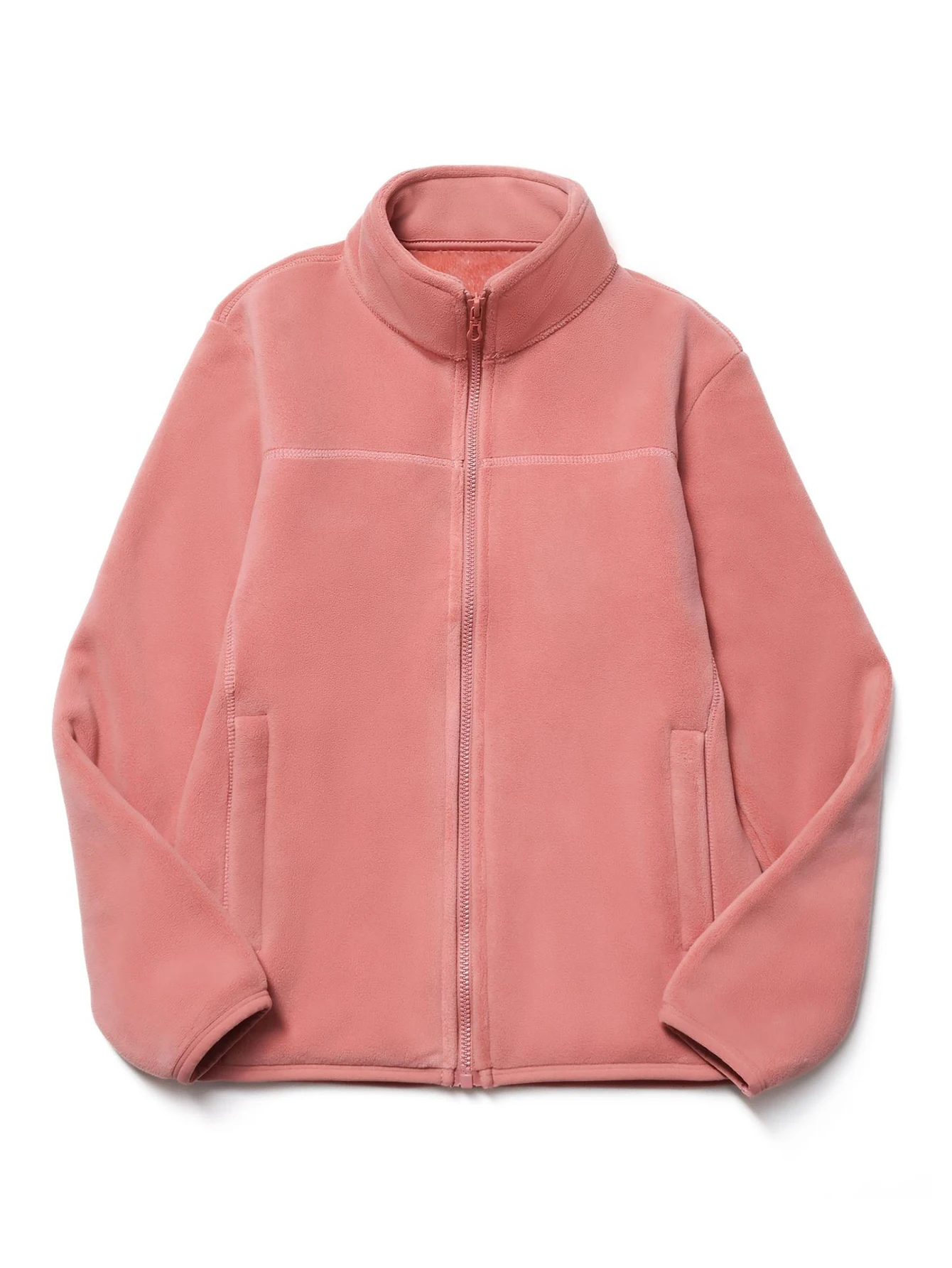 

Женская зимняя модная куртка на молнии с высоким воротом, повседневное удобное однотонное пальто с длинными рукавами для дома и улицы, повседневное пальто