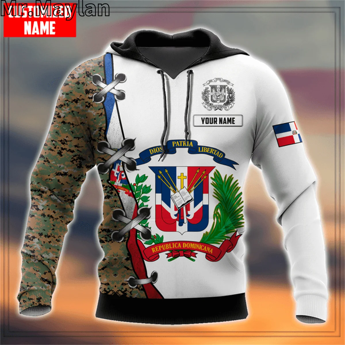 

PERSONALIZED DOMINICAN REPUBLIC Flag 3D Jacket Men/women Hoodie Unisex Casual Streetwear Sweatshirts Pullover Sudadera Hombre-77