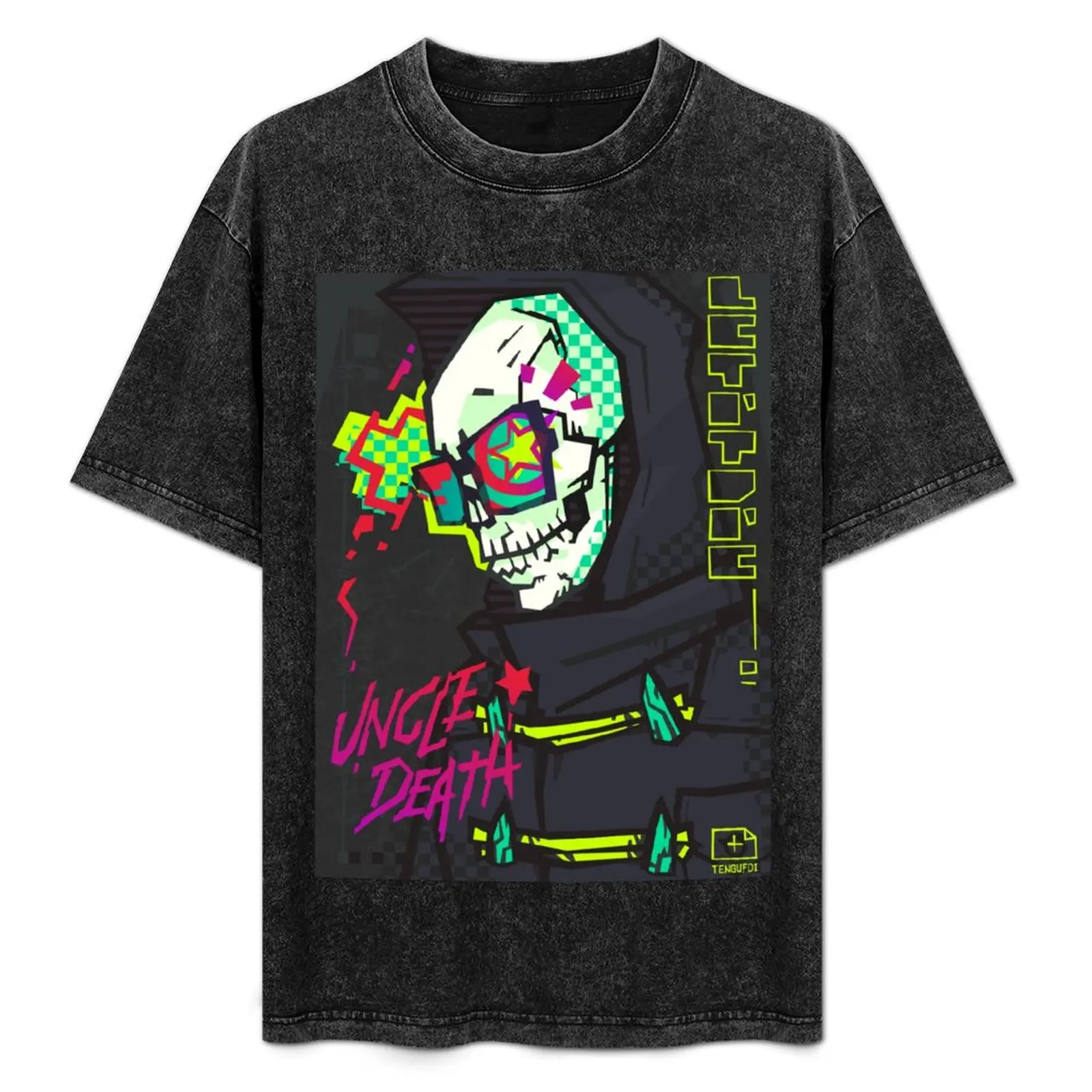 

Uncle Death // Let It Die T-Shirt shirts graphic tees Short sleeve tee oversized graphic tee clothes for men