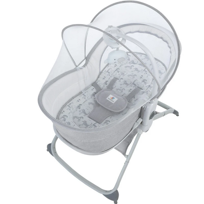 Baby resting chair portable Baby Electric Baby Shaker Can sit or lie down rocking chair for kids Comforting Chair Basket Cradle