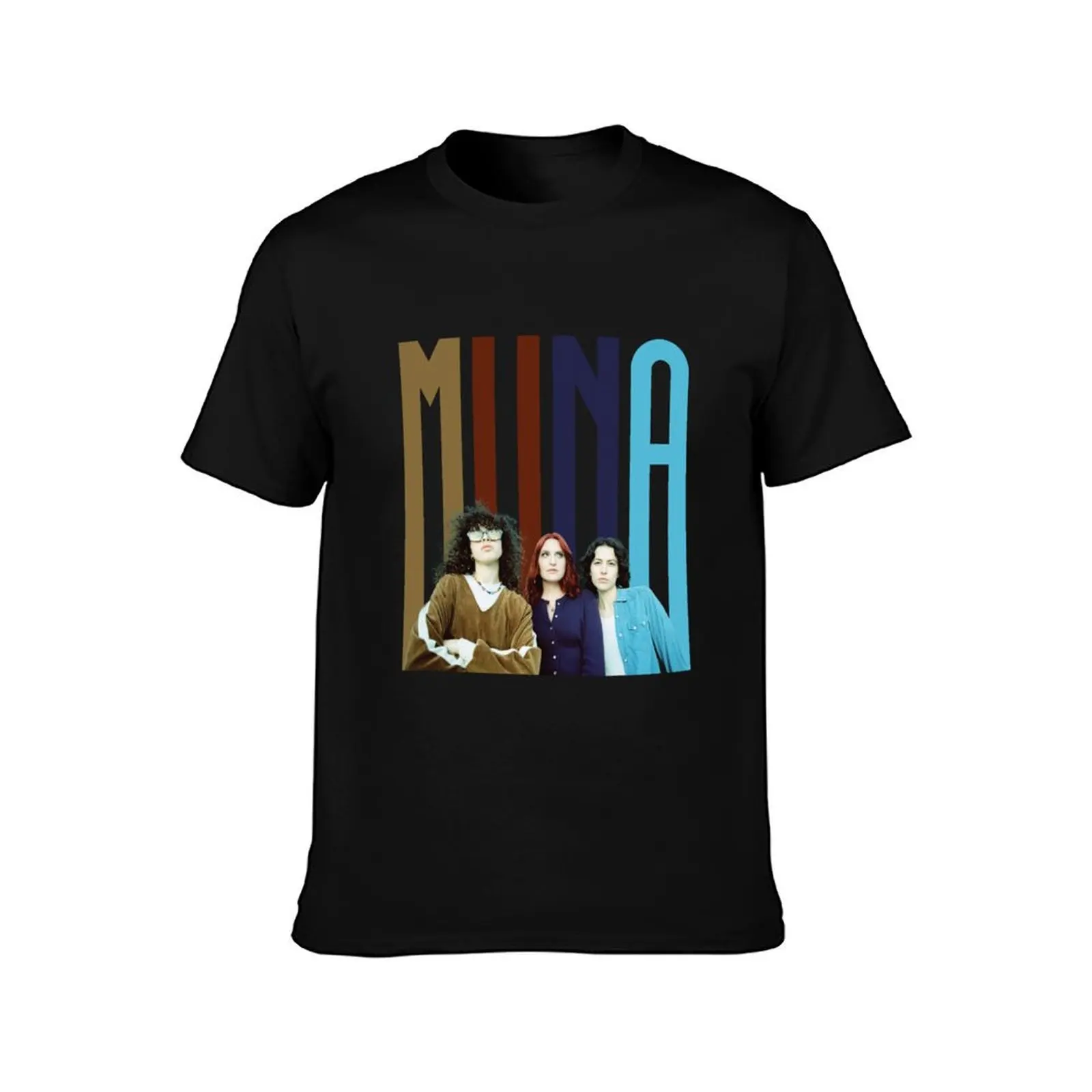 MUNA Band Members - Katie, Naomi & Josette T-Shirt oversized t shirt quick-drying summer top mens t shirts casual stylish