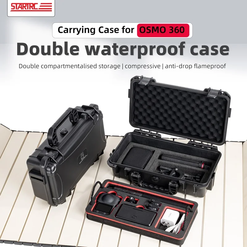 

Water-proof Box For DJI OSMO 360 Camera Storage Case Explosion-proof Safety Box Protective Carrying Bag Accessories